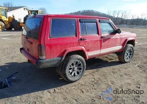 1999 Jeep Cherokee Classic/Sport z USA, uszkodzony, nr VIN 1J4FF68S8XL662722